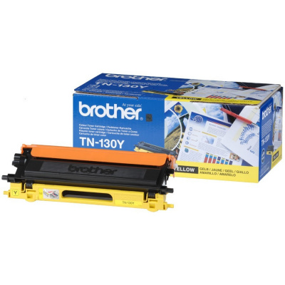Brother TN-130Y жълт (yellow) оригинален тонер