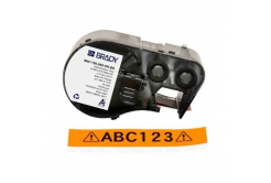 Brady M4C-750-595-OR-BK / 170828, 19.05 mm x 7.62 m, Винил, черен печат / оранжев фон
