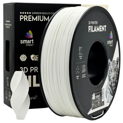 Smart Print FG-S2-E1, 3D филамент, ABS+, 1,75mm, 1000g, Бял (White)