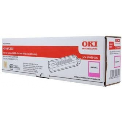 OKI 44059106 магента (magenta) оригинален тонер