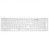 Genius SlimStar 126 COPILOT, klávesnice CZ/SK, klasická, drátová (USB), bílá
