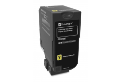 Lexmark 74C0H40 жълт (yellow) оригинален тонер