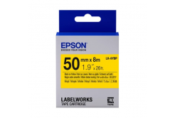 Epson LabelWorks LK-9YBVN C53S659004 50мм x 7м, черно копиране / жълт фон, винилова, оригинален лента