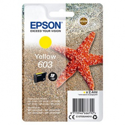 Epson 603 C13T03U44010 жълт (yellow) оригинална касета