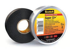 3M 33 Scotch Super изолационна лента, 38 мм x 33 м, черно