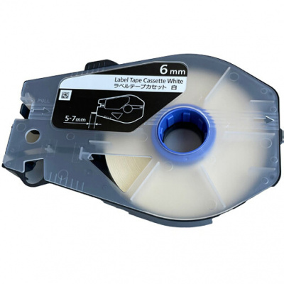 Canon TM-LTC6W, 6mm x 30m, Бял оригинална лента