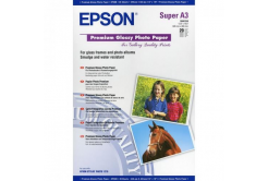 Epson Premium Glossy Photo Paper C13S041316, 255 г/м2, A3+, 20 бр., лъскав, бял, фотографска хартия