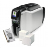 Zebra ZC300 ZC32-000CQ00EM00, 12 точки/мм (300 dpi), USB, Ethernet, дисплей, CardStudio, картов принтер