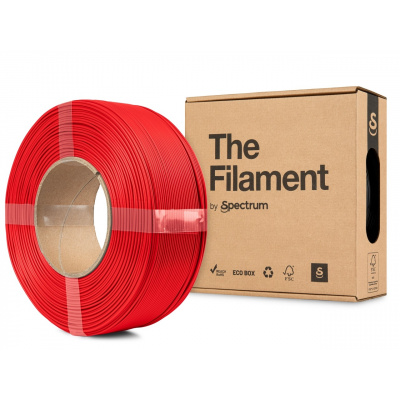 "The Filament" by Spectrum TF-24226, ReFill, PLA Lite, 1,75mm, 1000g, Червен (Red)