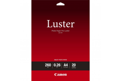 Canon Photo Paper Pro Luster 6211B006, 260 г/м2, A4, 20 бр., лъскав, мастиленоструен, бял, фотографска хартия