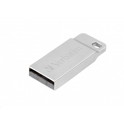 VERBATIM Flash Disk 64GB Metal Executive, USB 2.0, сребро