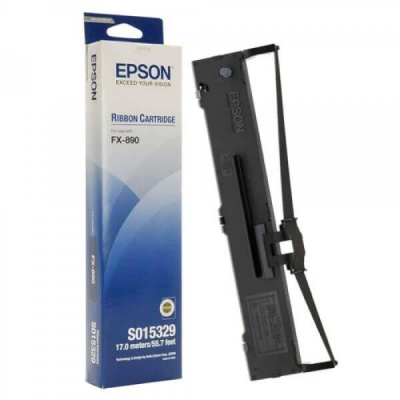 Epson C13S015329, черно, оригинална боядисваща лента