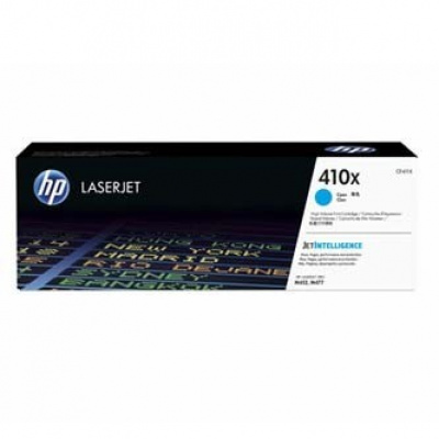 HP 410X CF411X лазурен (cyan) оригинален тонер