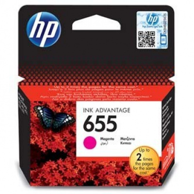 HP 655 CZ111AE магента (magenta) оригинална касета