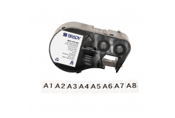 Brady M4C-475-422 / 170731, 12.07 mm x 7.62 m, Полиестер, черен печат / бял фон