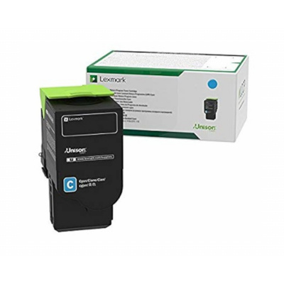 Lexmark 78C2UC0 лазурен (cyan) оригинален тонер