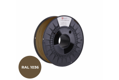 C-Tech 3DF-P-PLA1.75-1036 3D филамент, ПРЕМИУМ ЛИНИЯ, PLA, перлено злато, RAL1036, 1,75mm, 1kg