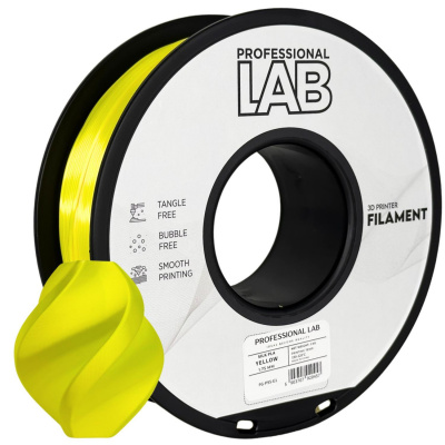 Professional Lab FG-P95-E1, 3D филамент, PLA Silk, 1,75mm, 1000g, Жълт (Yellow)
