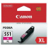 Canon CLI-551XLM 6445B001 магента (magenta) оригинална касета