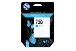 HP 728 F9K17A циан (cyan) оригинална касета