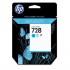 HP 728 F9K17A циан (cyan) оригинална касета