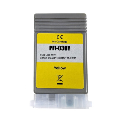 Canon PFI-030Y 3492C001 жълт (yellow) съвместими касети