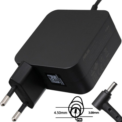 ASUS оригинален адаптер 65W 19V 2P(4.5PHI)