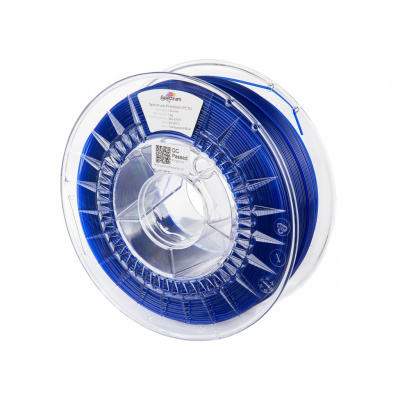 Spectrum 80739 3D филамент, Premium PCTG, 1,75mm, 1000g, Прозрачно син (Transparent blue)