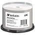 VERBATIM CD-R(50-pack) шпиндел, AZO 52X,700MB,БЯЛА ШИРОКА ПОВЪРХНОСТ ЗА ПЕЧАТ БЕЗ ID