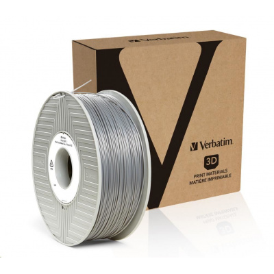 Verbatim 55319 (55275) 3D филамент, PLA, 1,75mm, 1000g, Сребрист (Silver/Metal grey)