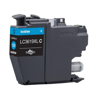 Brother LC-3619XLC циан (cyan) оригинална касета