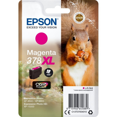 Epson 378XL T37934010 магента (magenta) оригинална касета