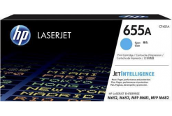 HP CF451A 655A лазурен (cyan) оригинален тонер