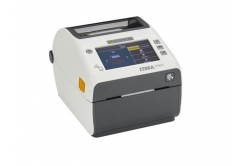 Zebra ZD621d Здравеопазване ZD6AH42-D0EF00EZ DT, 8 точки/мм (203 dpi), принтер за етикети, RTC, USB, USB Host, RS232, BT (BLE), Ethernet, бял (Наследник GC420t)