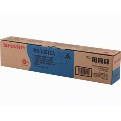 Sharp MX-70GTCA лазурен (cyan) оригинален тонер