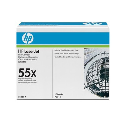 HP 55X CE255X черен (black) оригинален тонер