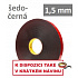 3M VHB™ 5962-F, деб. 1,5 mm; сиво-черна двустранно лепяща акрилна лента 19 mm x 33 m