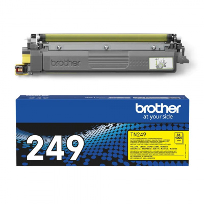 Brother TN249Y жълт (yellow) оригинален тонер