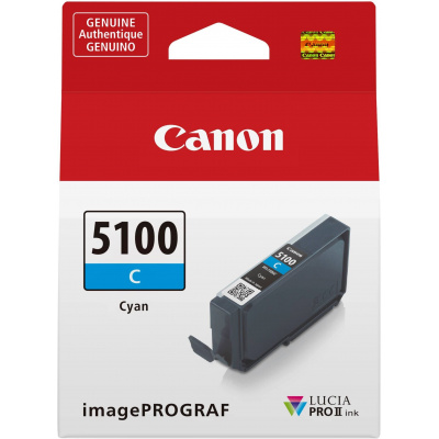 Canon PFI-5100 PC 6956C001 снимка циан (photo cyan) оригинална касета
