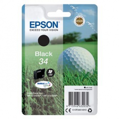 Epson T34614010, T346140 черен (black) оригинална касета