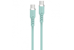 Powerton ENERGY PASTEL EDITION USB-C кабел, 60W, 1m, силиконов, ментов