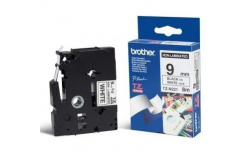 Brother TZ-N221, 9mm x 8m, черен печат/бял фон, оригинална лента