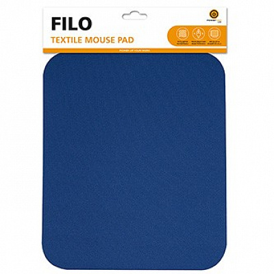 Powerton ERGO FILO Podložka pod myš měkká, modrá