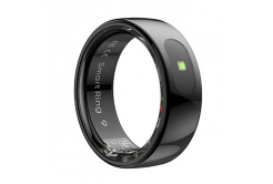 Smart RING PRO černý, měř.stresu, srdeč.tepu, monitoring spánku, 7, Powerton
