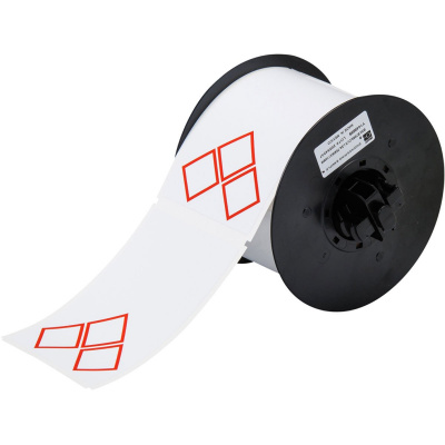 Brady B30-261-7569-CLP3A / 121641, Pre-printed GHS/CLP Chemical Labels, 75.00 mm x 110.00 mm