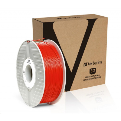 Verbatim 55320 3D филамент, PLA, 1,75mm, 1000g, 335m, Червен (Red)
