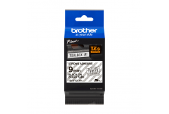 Brother TZ-S121 / TZe-S121 Pro Tape, 9mm x 8m, черен печат/чист фон, оригинална лента