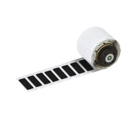 Brady M6-03-7593-BK / 312102, Етикети за подмяна на гравирани табели, 27.00 mm x 15.00 mm