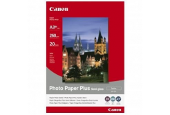 Canon Photo Paper Plus Semi-Glossy 1686B032, 260 г/м2, A3+, 20 бр., полугланц, сатен, бял, фотографска хартия