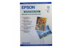 Epson Archival Matte Paper S041344 C13S041344, 29,7x42см, A3, 50 бр., мастиленоструен, бял, фотографска хартия